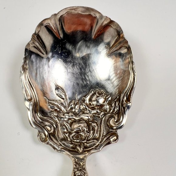 Vtg Glenrose Serving Spoon Wm. A. Rogers Silverplate A1 Large 1900 - Picture 2 of 16